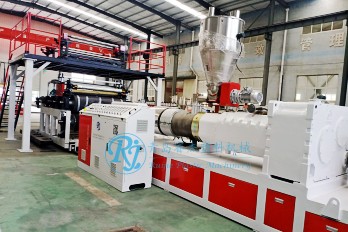 石晶地板生產線